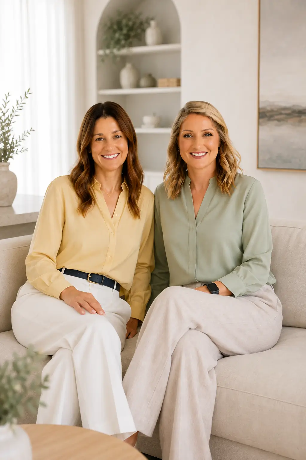Renee and Claire, founders of Corporate Health Co.
